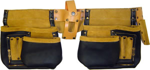 Tool Bag Leather Double Pouch $35.00